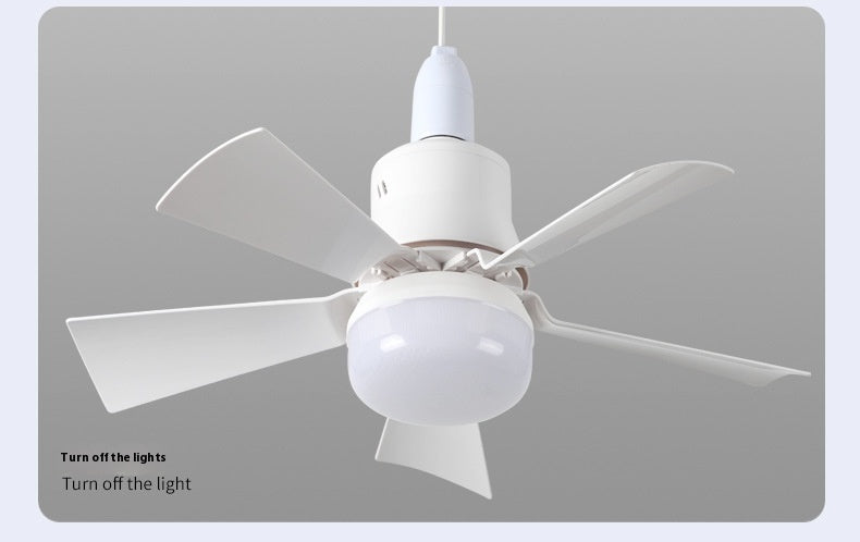 Ondaum Fan Bulb Integrated Home Dormitory Light