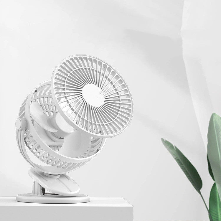 Portable Mini Rechargeable Desktop Fan for Student Dormitory