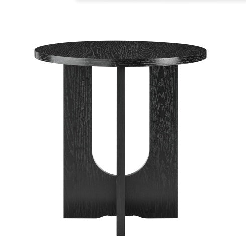 Modern Solid Wood-Look Coffee Table – Square MDF Living Room Table