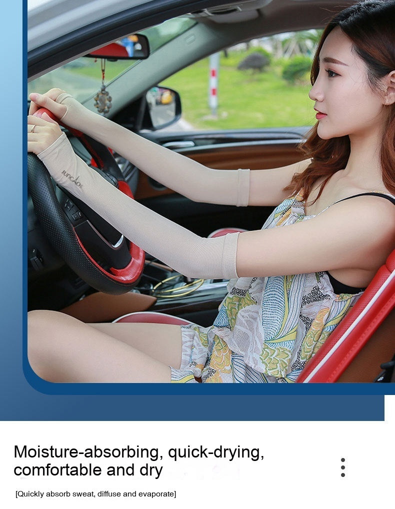 Sun Protection Viscose Fiber Oversleeve Cool Men's And Women's Driving Ice Sleeve