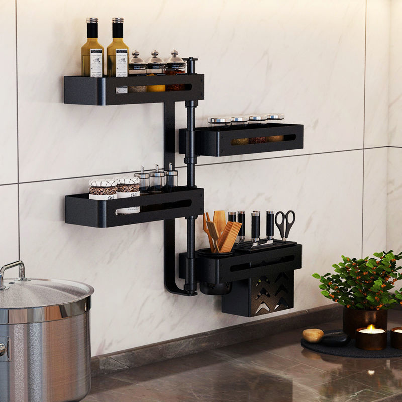 Ondaum Kitchen Punch-free Multi-functional Storage Rack