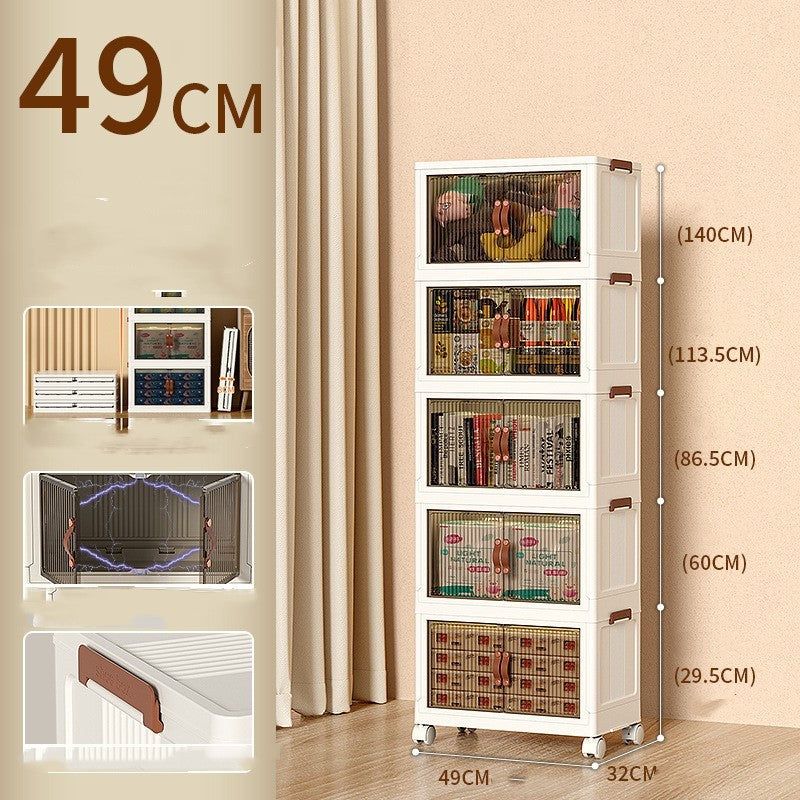 Ondaum Oversized Plastic Storage Box for Clothing and Household Organization