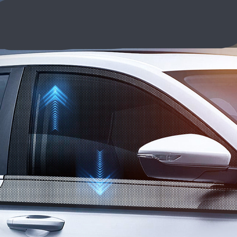 Car Side Window Screen - UV Protector & Anti-Mosquito Mesh Shade