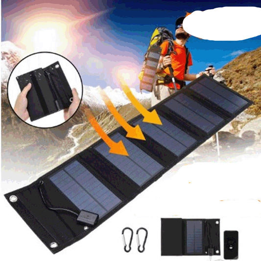 Portable Foldable Solar Charger for Outdoor Adventures