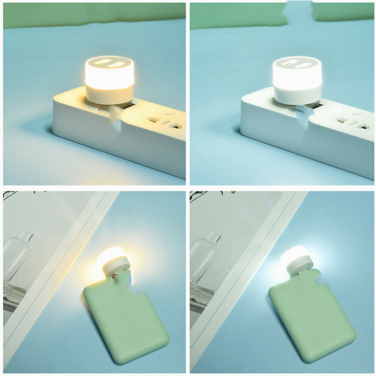 USB Branch Device Night Light – Modern Small Bedside Lamp