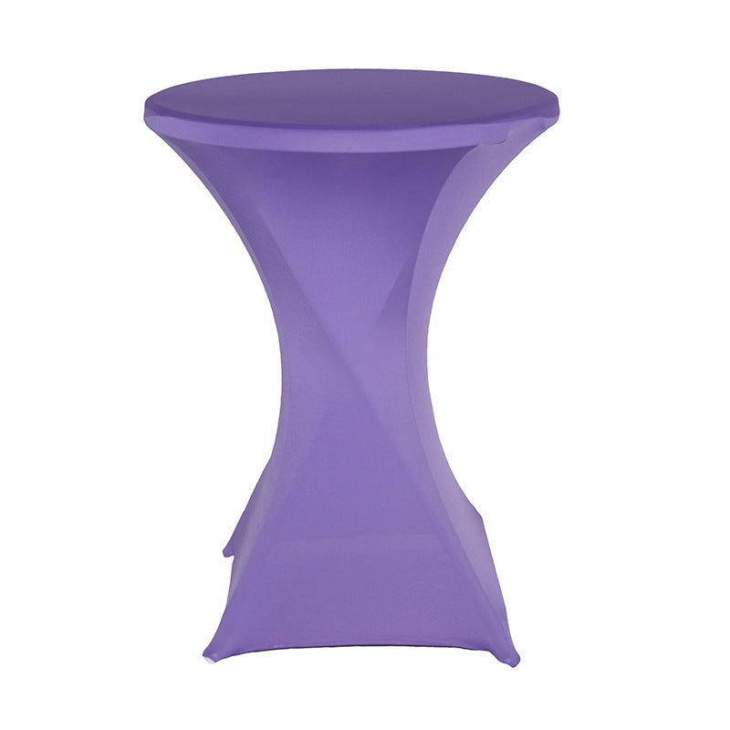 Stretch Polyester Cocktail Table Cover – Fitted Table Cloth