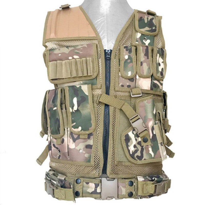 Camouflage Tactical Field Vest – Outdoor Adventure Gear