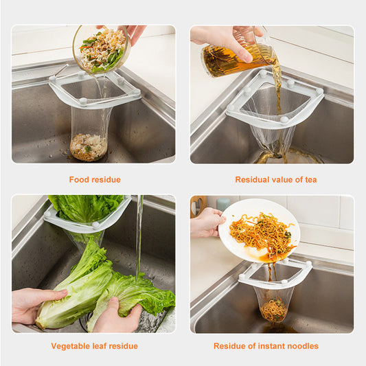 Kitchen Sink Anti-blocking Leftover Drain Rack