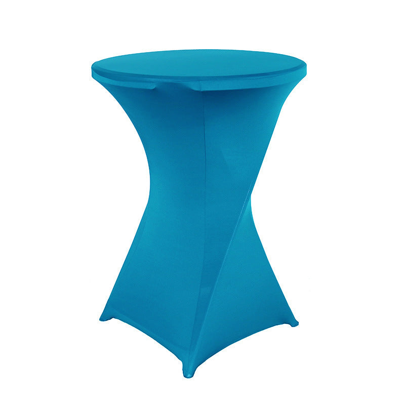 Stretch Polyester Cocktail Table Cover – Fitted Table Cloth