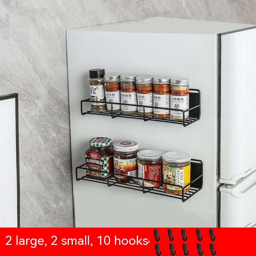 Kitchen Punch-free Magnetic Suction Refrigerator Shelf