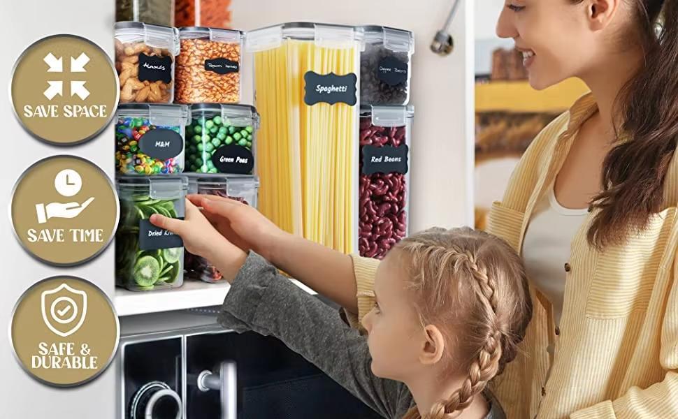 24 Piece Set Of Food Containers