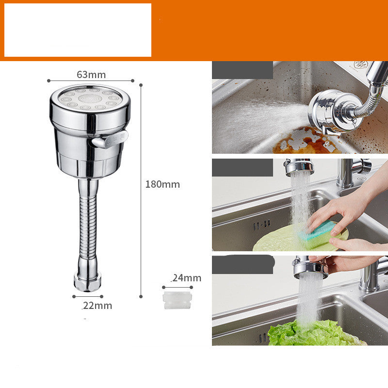 Rotatable sink faucet
