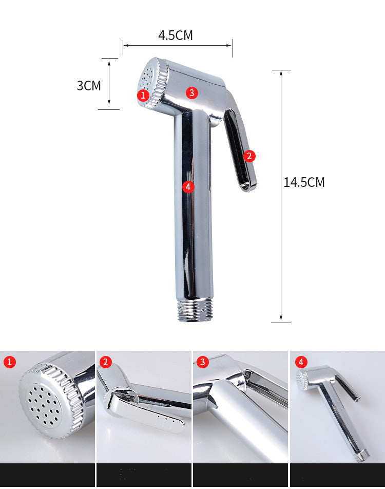 Wash basin faucet with external shampoo shower