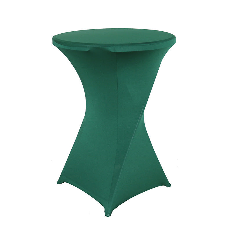 Stretch Polyester Cocktail Table Cover – Fitted Table Cloth