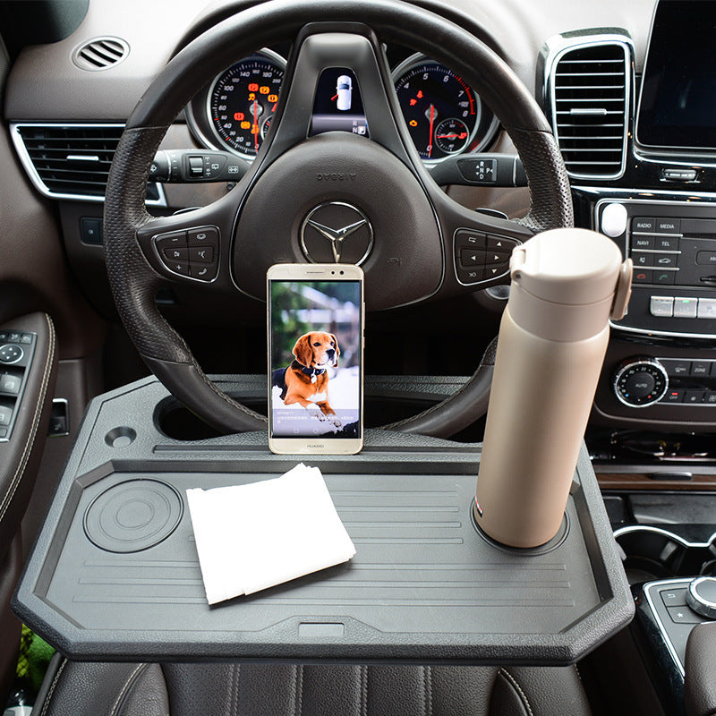 Car Folding Dining Table – Steering Wheel Mounted Small Table