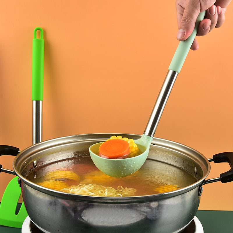 14-Piece Silicone Kitchen Utensil Set with Stainless Steel Core
