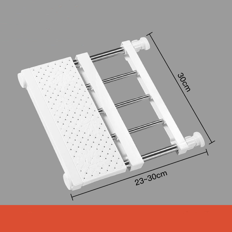 Wardrobe Partition Layered Rack Telescopic Rack
