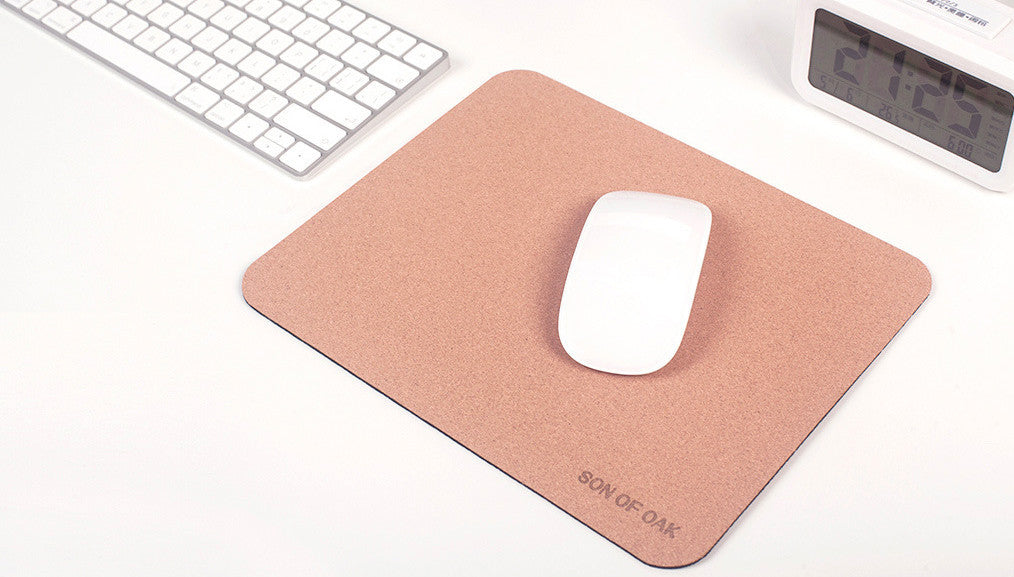 Portable Cork Mouse Pad for Office Use