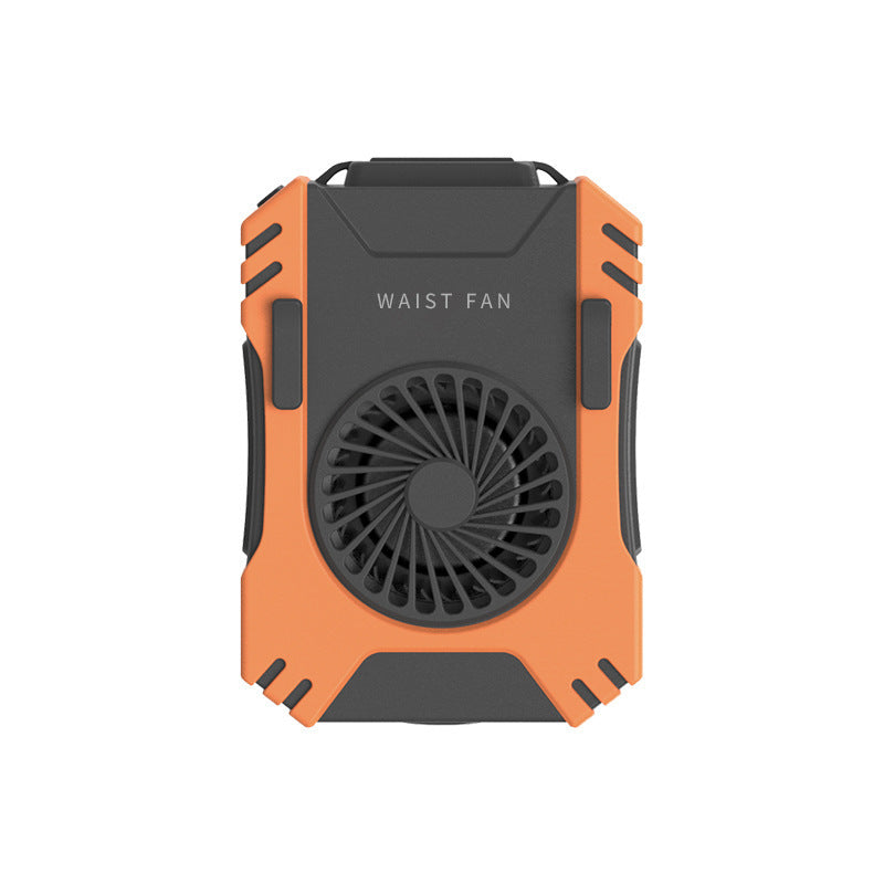 Usb Charging Hanging Neck Small Fan Mini Outdoor Waist Fan Hanging Waist Fan