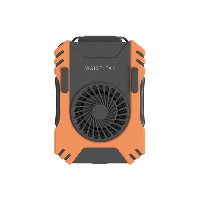 Usb Charging Hanging Neck Small Fan Mini Outdoor Waist Fan Hanging Waist Fan