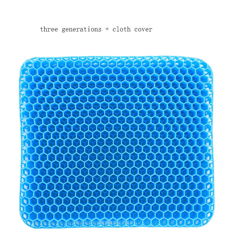 Summer Gel Cushion Honeycomb Car Seat Cushion Breathable Cool Student Cushion