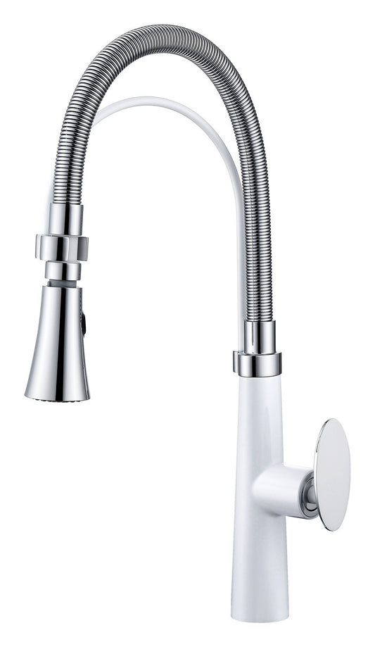 Copper Kitchen Faucet with Hot and Cold Mixer