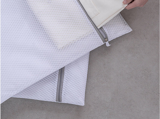 Honeycomb Mesh Gray Laundry Bag Mesh Bag Machine Laundry