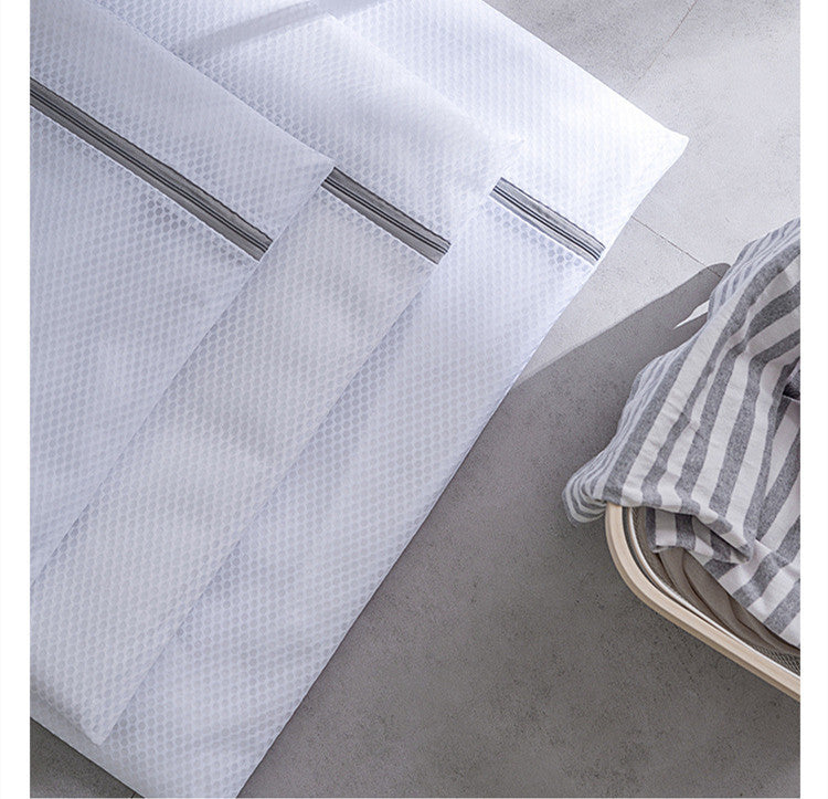 Honeycomb Mesh Gray Laundry Bag Mesh Bag Machine Laundry
