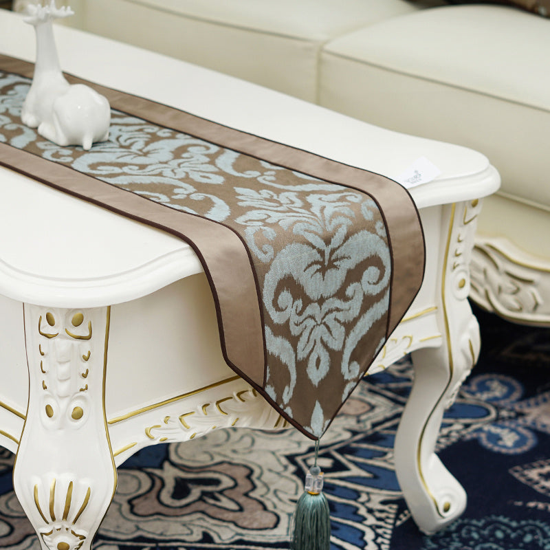 Chinese Style Cotton Table Runner – Dining and Coffee Table Decor
