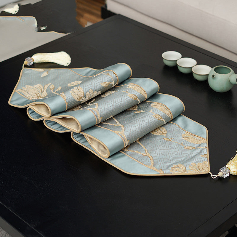 Chinese Style Cotton Table Runner – Dining and Coffee Table Decor