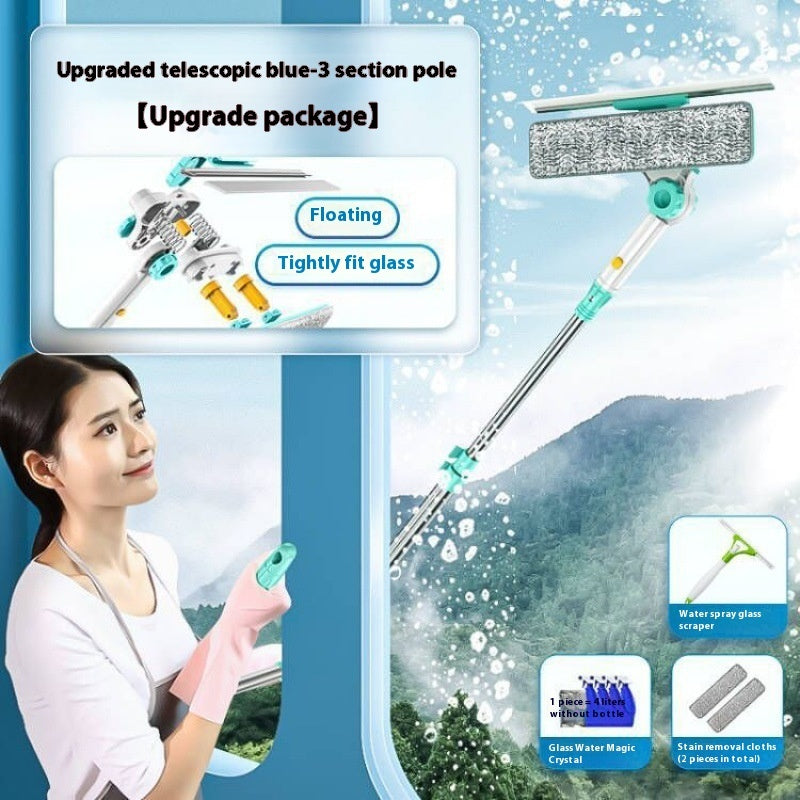 Window Cleaning Double Sides Eyelid Stickers Outdoor Cleaning