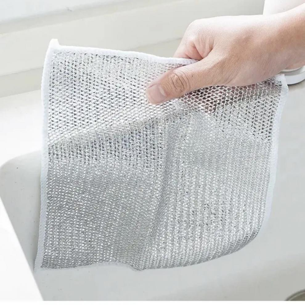 Ondaum Oil-Free Grid Cleaning Cloth for Kitchen and Dishwashing
