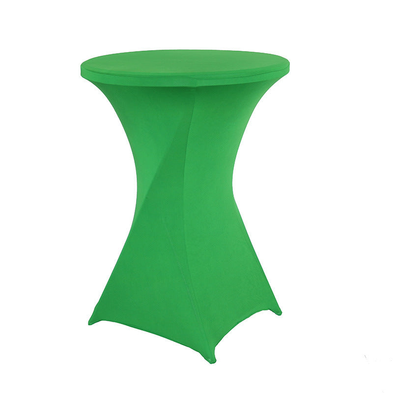 Stretch Polyester Cocktail Table Cover – Fitted Table Cloth