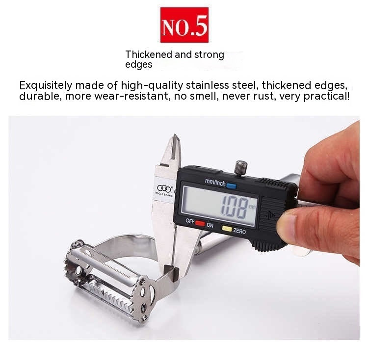 Kitchen Tools Three-piece Set Double-sided Dual-use Scraping Shredder Fruit Corer