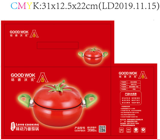 Tomato Soup Pot Steamer Induction Cooker Gas Universal Pot