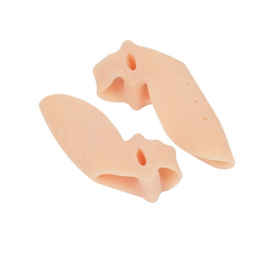 Silicone toe braces for toe separation