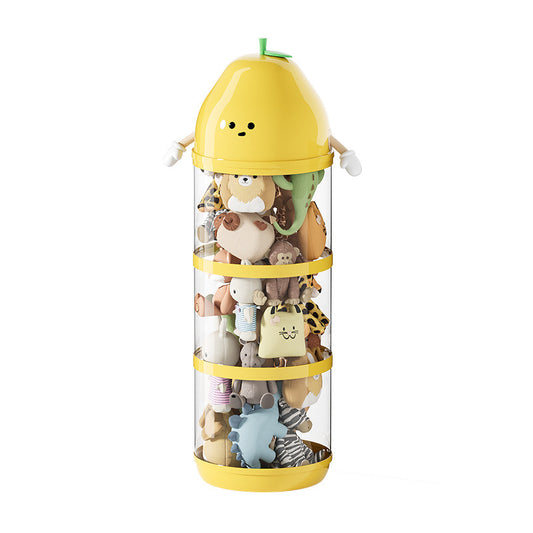 Transparent Large Children's Plush Toys Storage Container