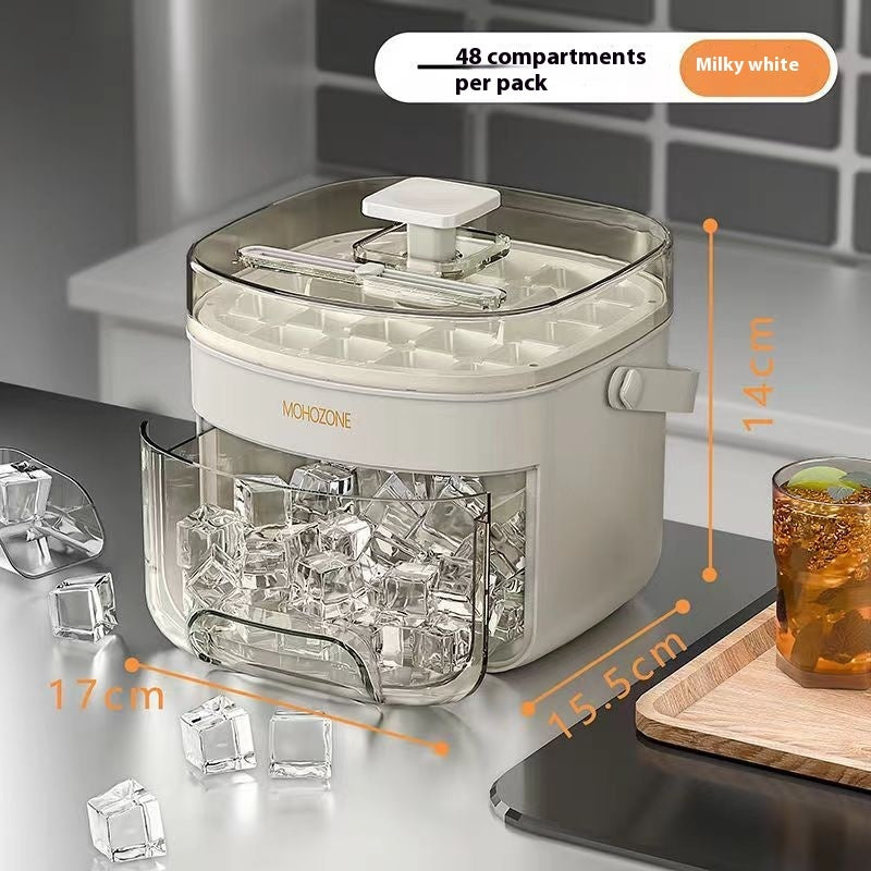 Ondaum Press-type Convenient Outdoor Portable Ice Tray