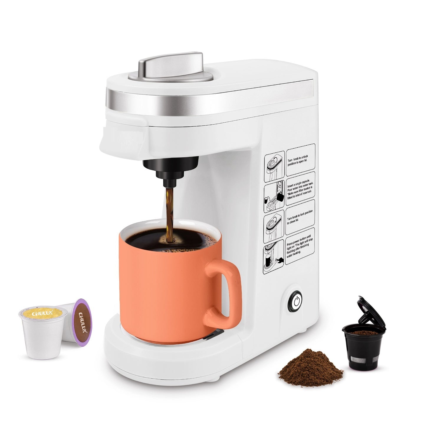 American Style Capsule Coffee Machine – Single Cup Brewing