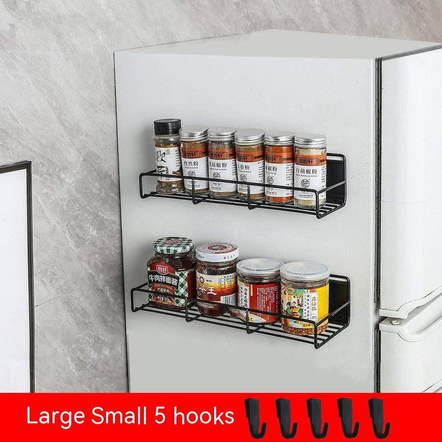 Kitchen Punch-free Magnetic Suction Refrigerator Shelf