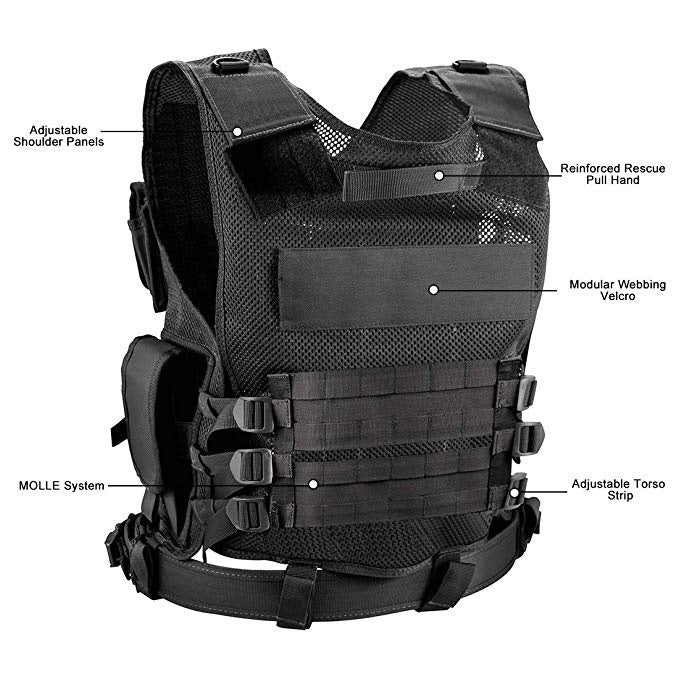 Camouflage Tactical Field Vest – Outdoor Adventure Gear