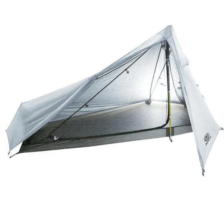 Single-Person Rodless Outdoor Tent with Silicone Coating