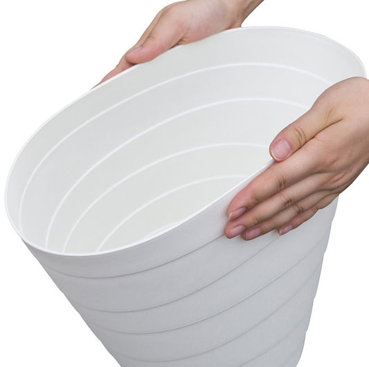 Simple Household Trash Can – No Lid, PP Plastic