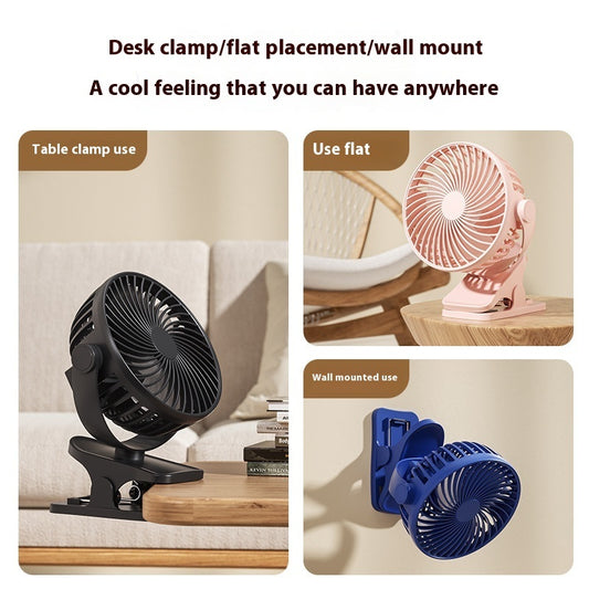Ondaum Multifunctional USB Portable Noiseless Electric Fan