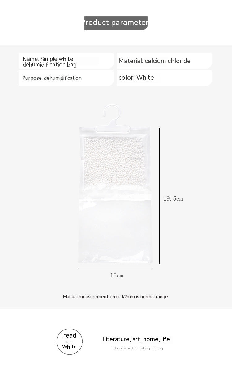 Household Hanging Wardrobe Dehumidification Bag Moisture-proof Dehumidification Box Desiccant