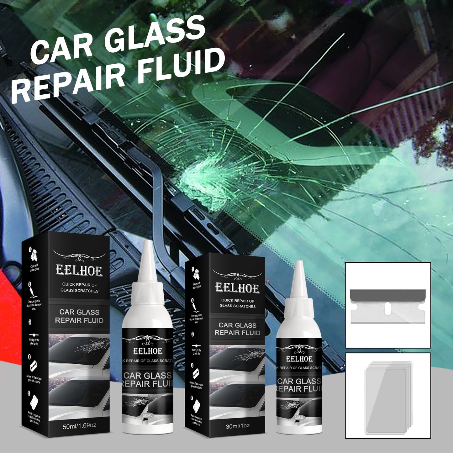 Automotive Glass Repair Adhesive