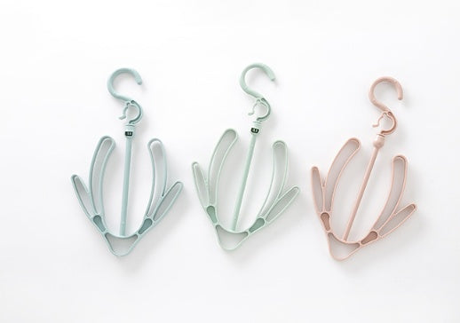 Plain windproof shoe drying rack