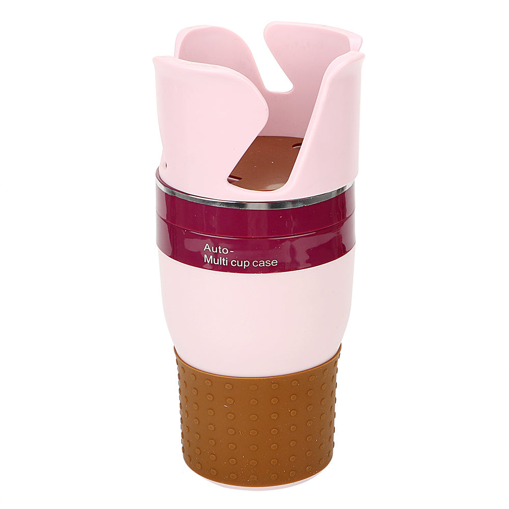 Car Cup and Accessory Holder – Rotatable ABS Drink Holder