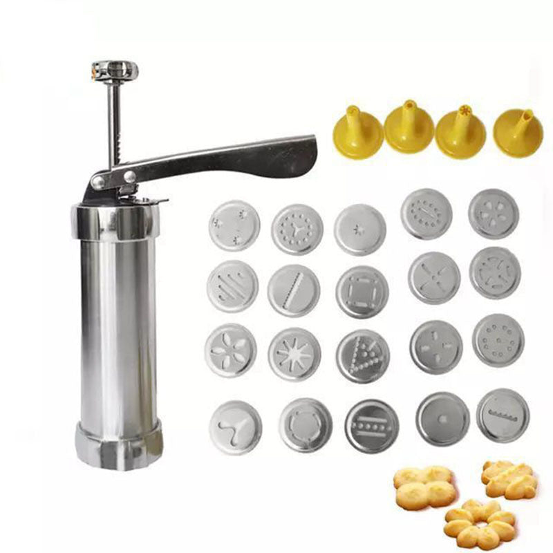 Stainless Steel Cookie Press & Icing Gun Set