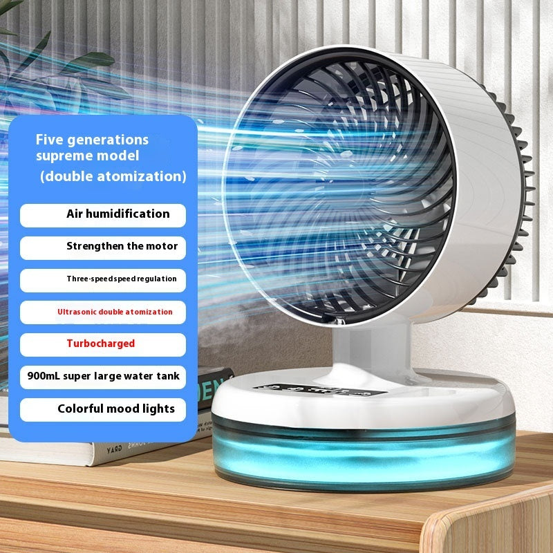 Air Circulation Folding Thermantidote Household Desk Mute Turbine Electric Fan